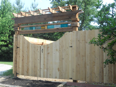 pergola gate