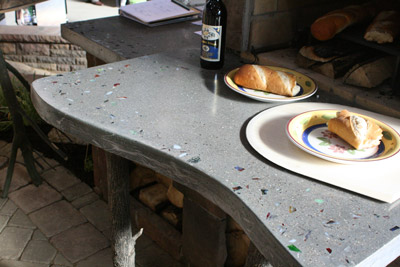 concrete countertop