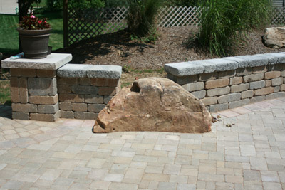 patio boulder